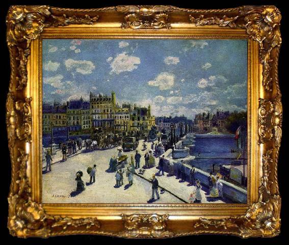 framed  Pierre-Auguste Renoir Pont-Neuf, ta009-2